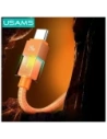 Kabel USAMS U93 240W USB-C / USB-C 1.2m pomarańczowy