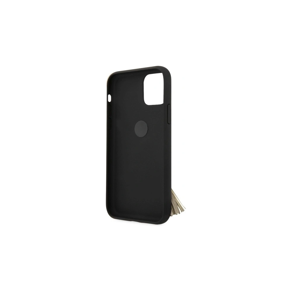 Hurtownia GSM - Etui Guess GUHCN61RSSABK Apple iPhone 11 schwarz/black Hardcase Saffiano mit Ringständer - GUE579BLK - {ean13} - Hurt