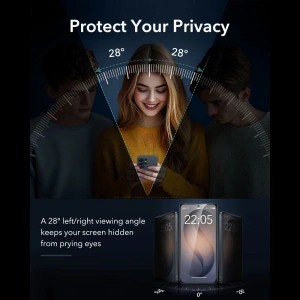 Szkło prywatyzujące ESR UltraFit Armorite Tempered Glass do Samsung Galaxy S26 Ultra Privacy