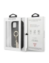 Hurtownia GSM - Etui Guess GUHCN61RSSABK Apple iPhone 11 schwarz/black Hardcase Saffiano mit Ringständer - GUE579BLK - {ean13} - Hurt