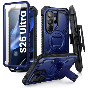 Etui Supcase IBLSN Armorbox Clip Mag MagSafe do Samsung Galaxy S26 Ultra Cobalt