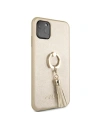 Hurtownia GSM - Etui Guess GUHCN65RSSABE Apple iPhone 11 Pro Max beige Hartschale Saffiano mit Ringständer - GUE580BEI - {ean13} - Hurt
