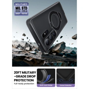 Etui Supcase Cosmo Mag MagSafe do Samsung Galaxy S26 Ultra Frost Black