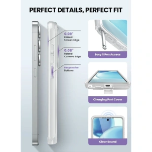 Etui Supcase Cosmo Mag MagSafe do Samsung Galaxy S26 Ultra Frost Clear