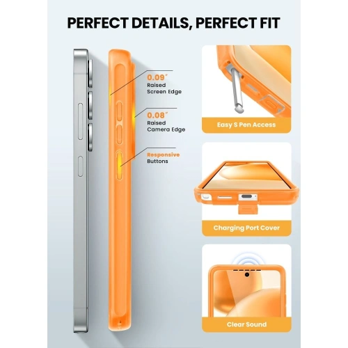 Etui Supcase Cosmo Mag MagSafe do Samsung Galaxy S26 Ultra Coral