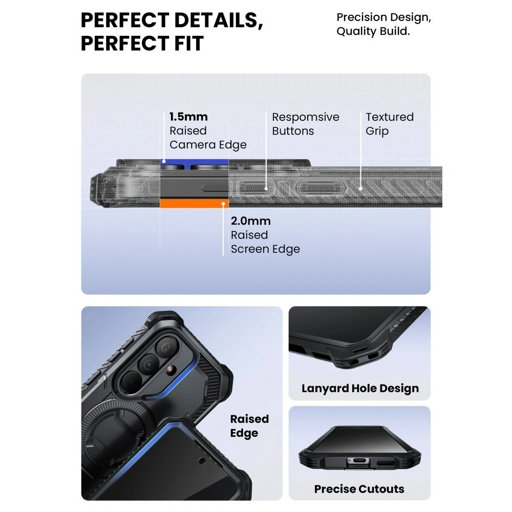 Etui Supcase IBLSN Armorbox Mag MagSafe do Samsung Galaxy S26 Black