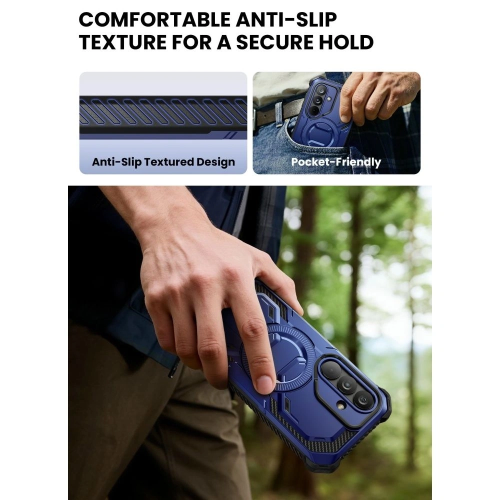 Etui Supcase IBLSN Armorbox Mag MagSafe do Samsung Galaxy S26 Cobalt