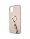 Hurtownia GSM - Etui Guess GUHCN65RSSARG Apple iPhone 11 Pro Max różowo-złoty/rosegold hard case Saffiano with ring stand - GUE581RS - {ean13} - Hurt