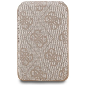 Portfel z lusterkiem Guess 4G Stand & Mirror MagSafe różowy