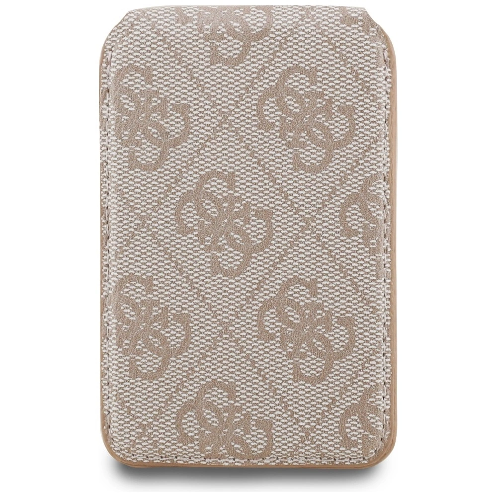 Portfel z lusterkiem Guess 4G Stand & Mirror MagSafe różowy