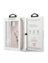 Hurtownia GSM - Etui Guess GUHCN65RSSARG Apple iPhone 11 Pro Max różowo-złoty/rosegold hard case Saffiano with ring stand - GUE581RS - {ean13} - Hurt