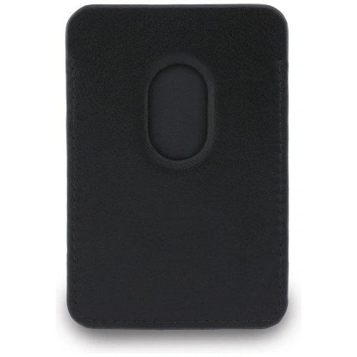 Zestaw portfel + hand strap Guess triangle MagSafe czarny