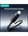 Kabel USAMS U94 12W Lightning / USB-A 1m czarny