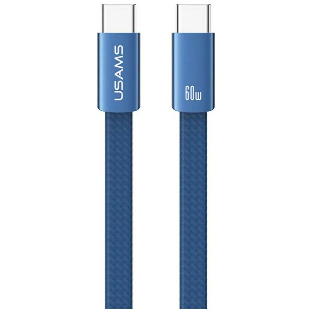 Kabel USAMS U96 60W USB-C / USB-C 1.2m niebieski