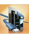 Kabel USAMS U96 60W USB-C / USB-C 1.2m niebieski