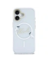 Etui Karl Lagerfeld IML Choupettes Karl Script Logo MagSafe do Apple iPhone 17 przezroczysty