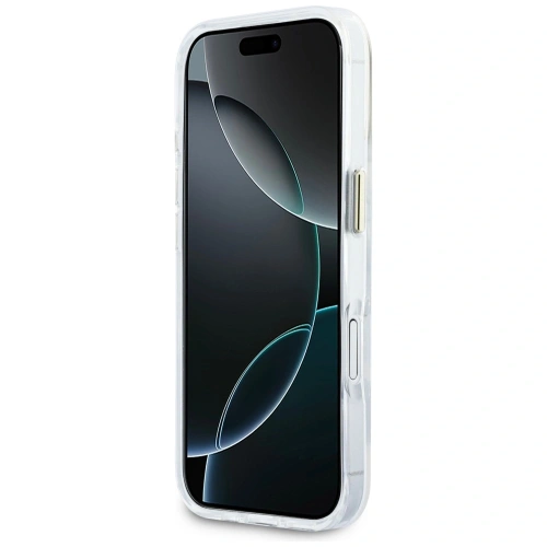 Etui Karl Lagerfeld IML Choupettes Karl Script Logo MagSafe do Apple iPhone 17 przezroczysty