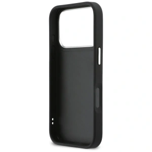 Etui Karl Lagerfeld IML Glitter KL Diamond Logo do Apple iPhone 17 Pro czarny