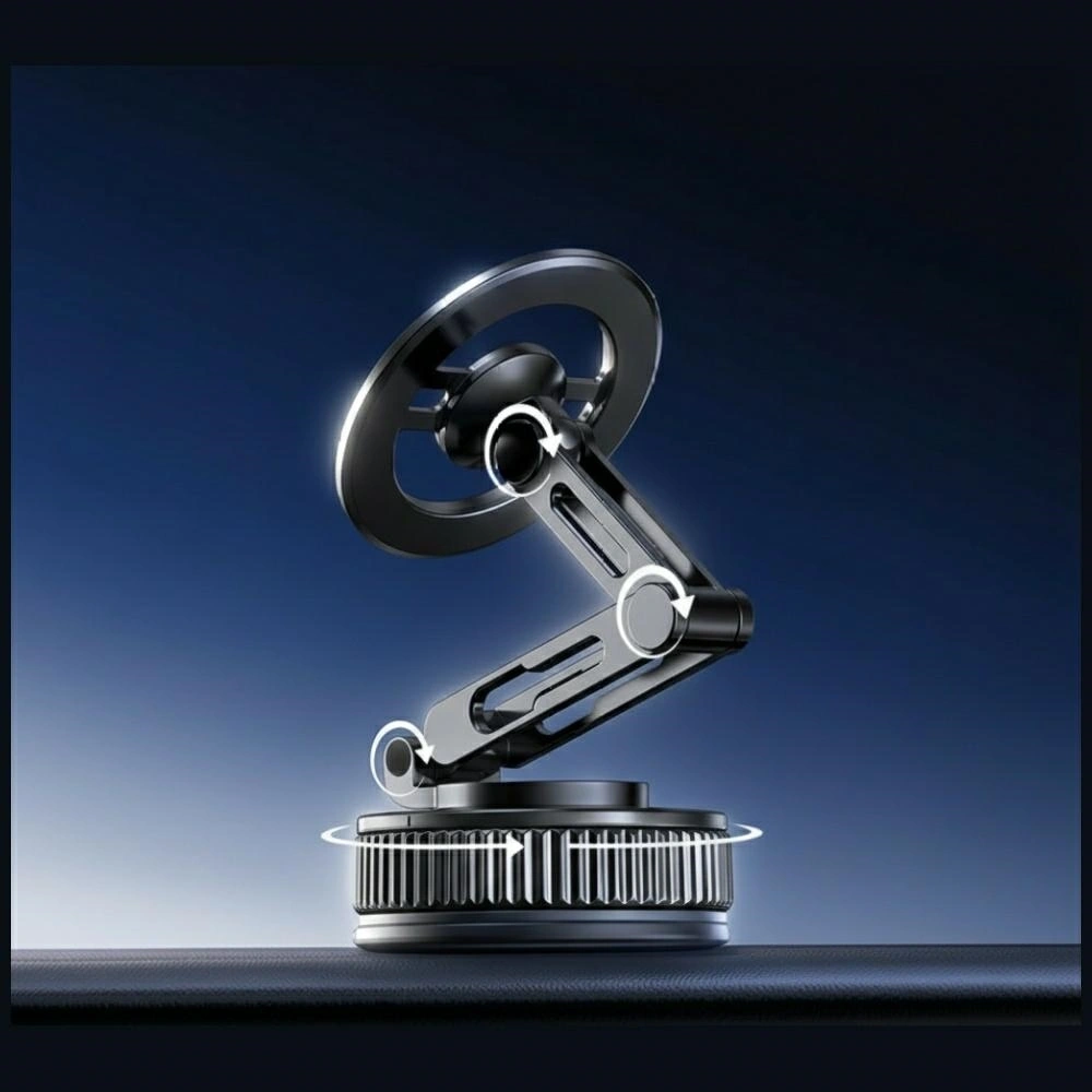 Uniwersalny uchwyt na telefon USAMS ZJ087 magnetyczny do samochodu, domu, biura czarny