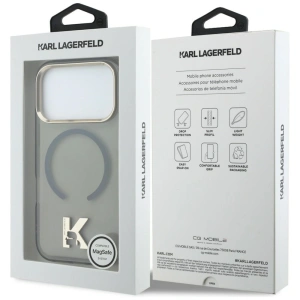Etui Karl Lagerfeld IML K Head Logo MagSafe do Apple iPhone 17 Pro czarny