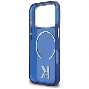 Etui Karl Lagerfeld IML K Head Logo MagSafe do Apple iPhone 17 Pro niebieski