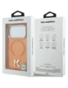 Etui Karl Lagerfeld IML K Head Logo MagSafe do Apple iPhone 17 Pro pomarańczowy