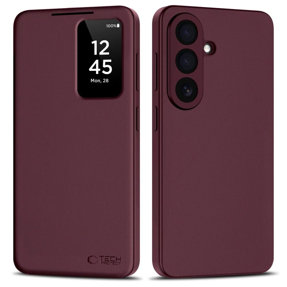 Etui Tech-Protect Smart Wallet Samsung Galaxy S26+ Plus Mulberry