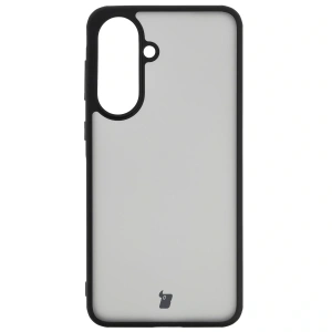 Etui Bizon Case Angelo do Samsung Galaxy A57 5G przydymione z czarną ramką