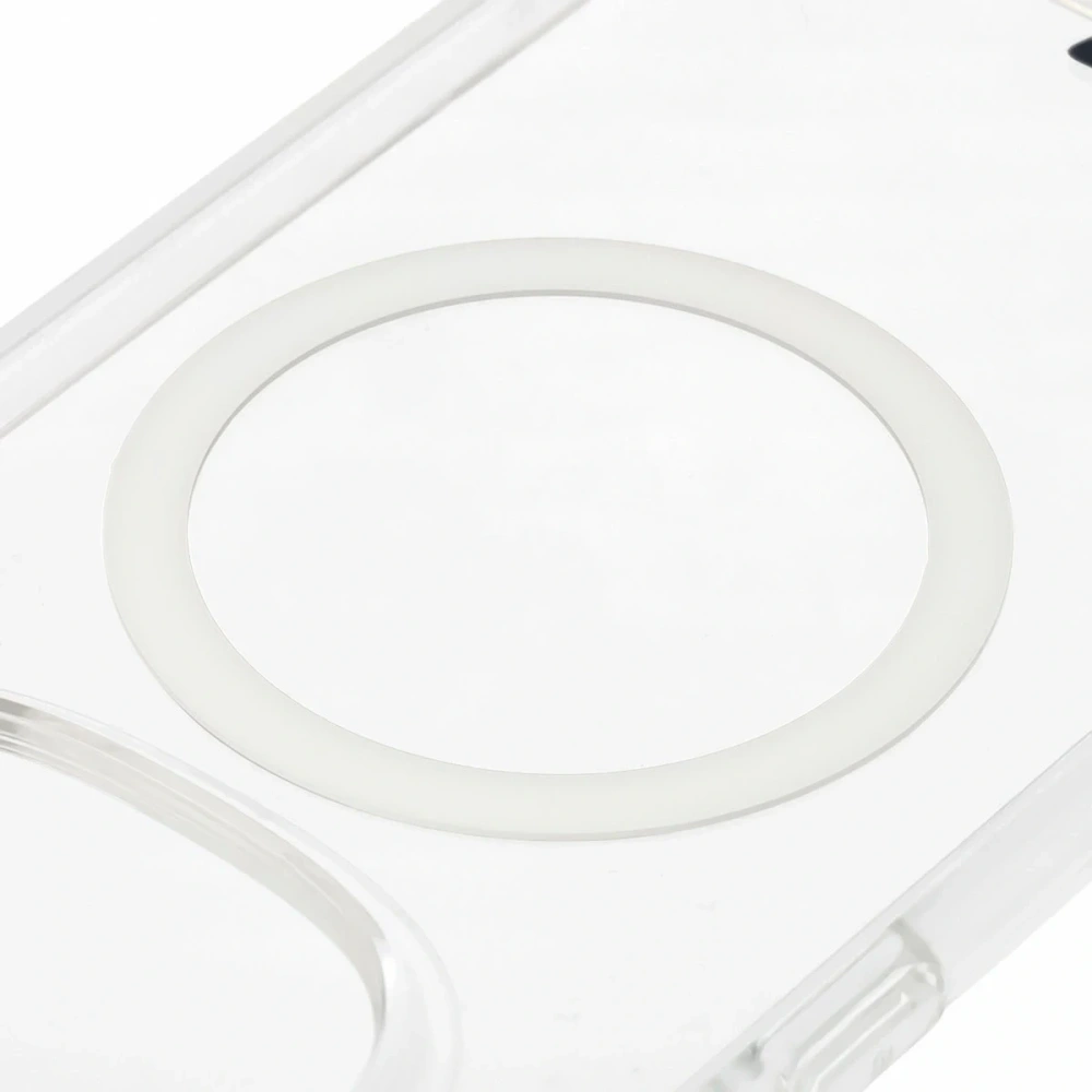 Etui z pierścieniem magnetycznym Bizon Case CrystalO do Xiaomi Redmi Note 15 / POCO M8 5G przezroczyste