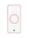 Etui z pierścieniem magnetycznym Bizon Case MatteO do Samsung Galaxy S26+ Plus przydymione-jasnoróżowe