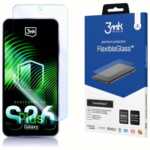 Szkło hybrydowe 3MK FlexibleGlass do Samsung Galaxy S26+ Plus