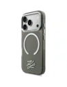Etui Karl Lagerfeld IML KL Script Logo MagSafe do Apple iPhone 17 Pro czarny