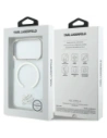 Etui Karl Lagerfeld IML KL Script Logo MagSafe do Apple iPhone 17 Pro Max przezroczysty