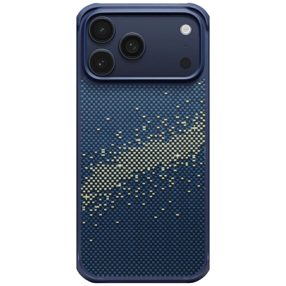 Etui PITAKA StarPeak Aramid ProGuard MagSafe do Apple iPhone 17 Pro Max milky way galaxy