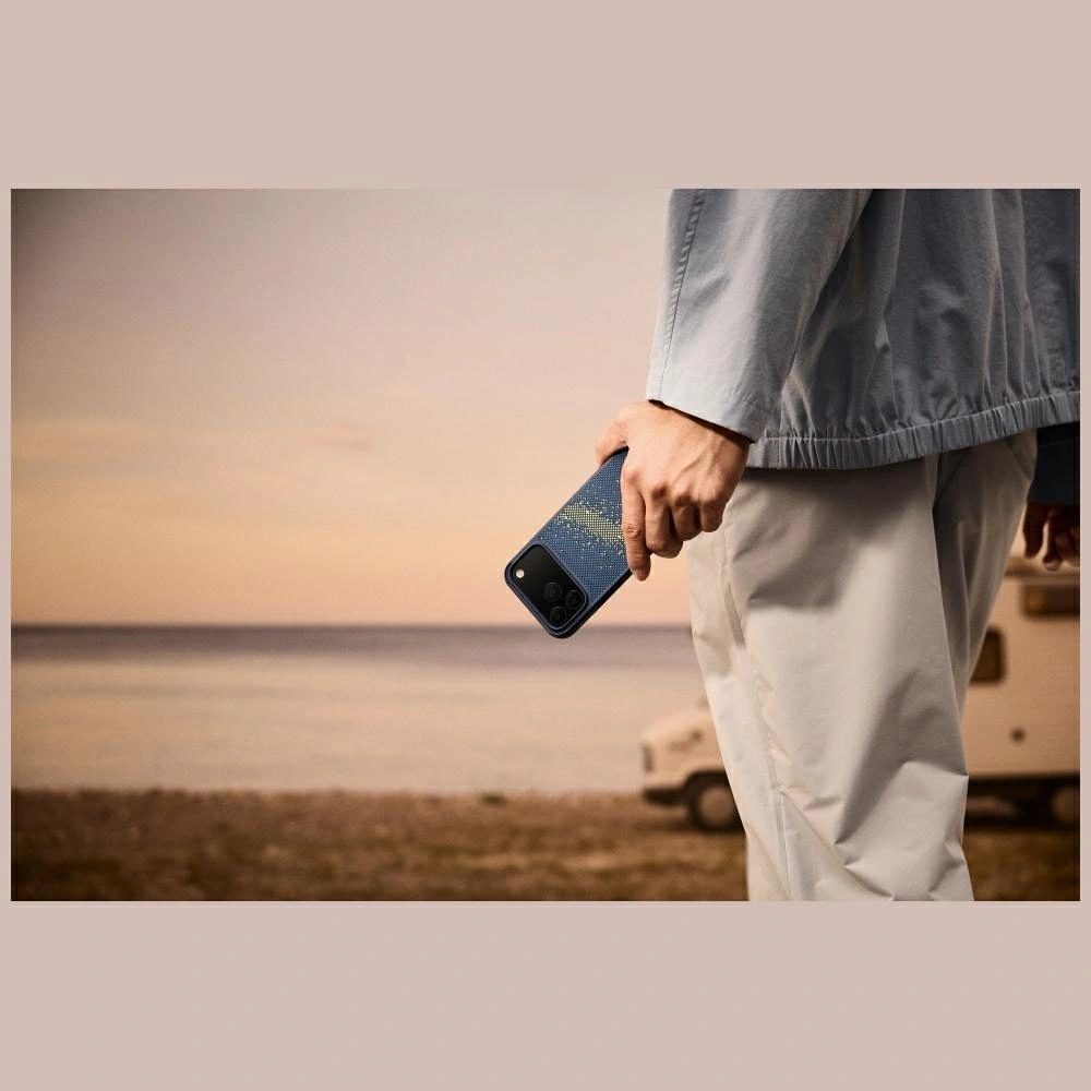 Etui PITAKA StarPeak Aramid ProGuard MagSafe do Apple iPhone 17 Pro milky way galaxy