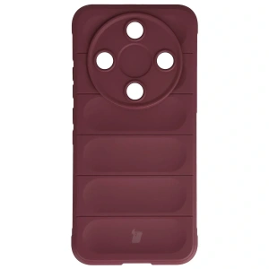 Pancerne etui Bizon Case Tur do Honor Magic8 Lite burgundowe