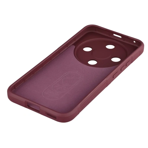 Pancerne etui Bizon Case Tur do Honor Magic8 Lite burgundowe