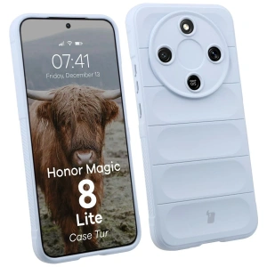Pancerne etui Bizon Case Tur do Honor Magic8 Lite jasnoniebieskie