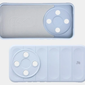 Pancerne etui Bizon Case Tur do Honor Magic8 Lite jasnoniebieskie