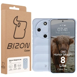 Pancerne etui Bizon Case Tur do Honor Magic8 Lite jasnoniebieskie
