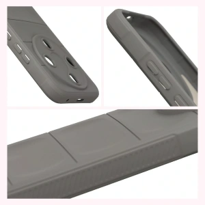 Pancerne etui Bizon Case Tur do Honor Magic8 Lite jasnoszare