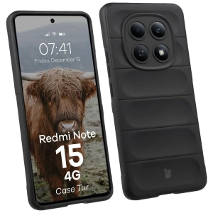 Pancerne etui Bizon Case Tur do Xiaomi Redmi Note 15 4G czarne