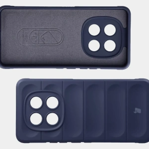 Pancerne etui Bizon Case Tur do Xiaomi Redmi Note 15 4G granatowe