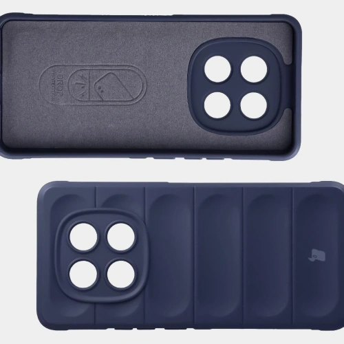 Pancerne etui Bizon Case Tur do Xiaomi Redmi Note 15 4G granatowe