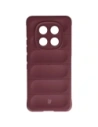 Pancerne etui Bizon Case Tur do Xiaomi Redmi Note 15 4G burgundowe