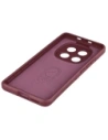 Pancerne etui Bizon Case Tur do Xiaomi Redmi Note 15 4G burgundowe