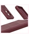 Pancerne etui Bizon Case Tur do Xiaomi Redmi Note 15 4G burgundowe