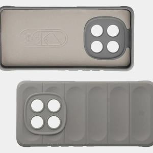 Pancerne etui Bizon Case Tur do Xiaomi Redmi Note 15 4G jasnoszare