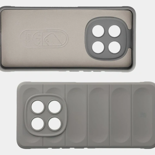 Pancerne etui Bizon Case Tur do Xiaomi Redmi Note 15 4G jasnoszare