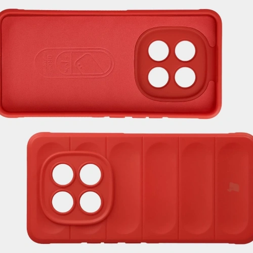 Pancerne etui Bizon Case Tur do Xiaomi Redmi Note 15 Pro 4G czerwone